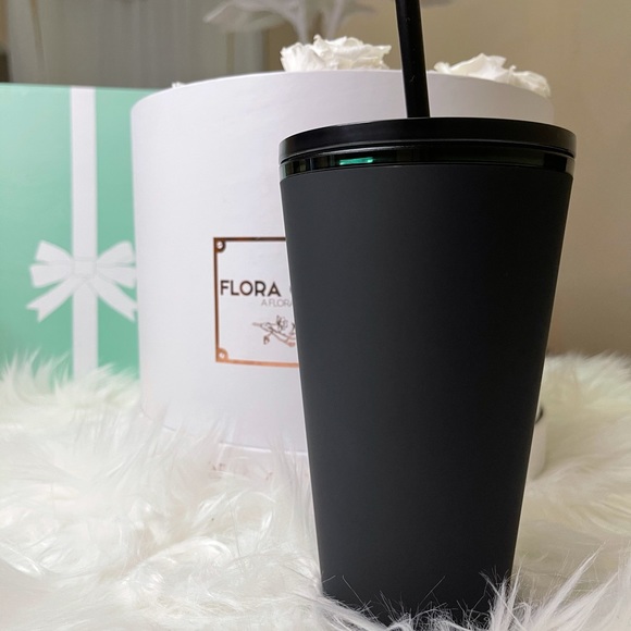 🖤Brand New Matte Black Velvet Tumbler🖤 - Picture 3 of 5